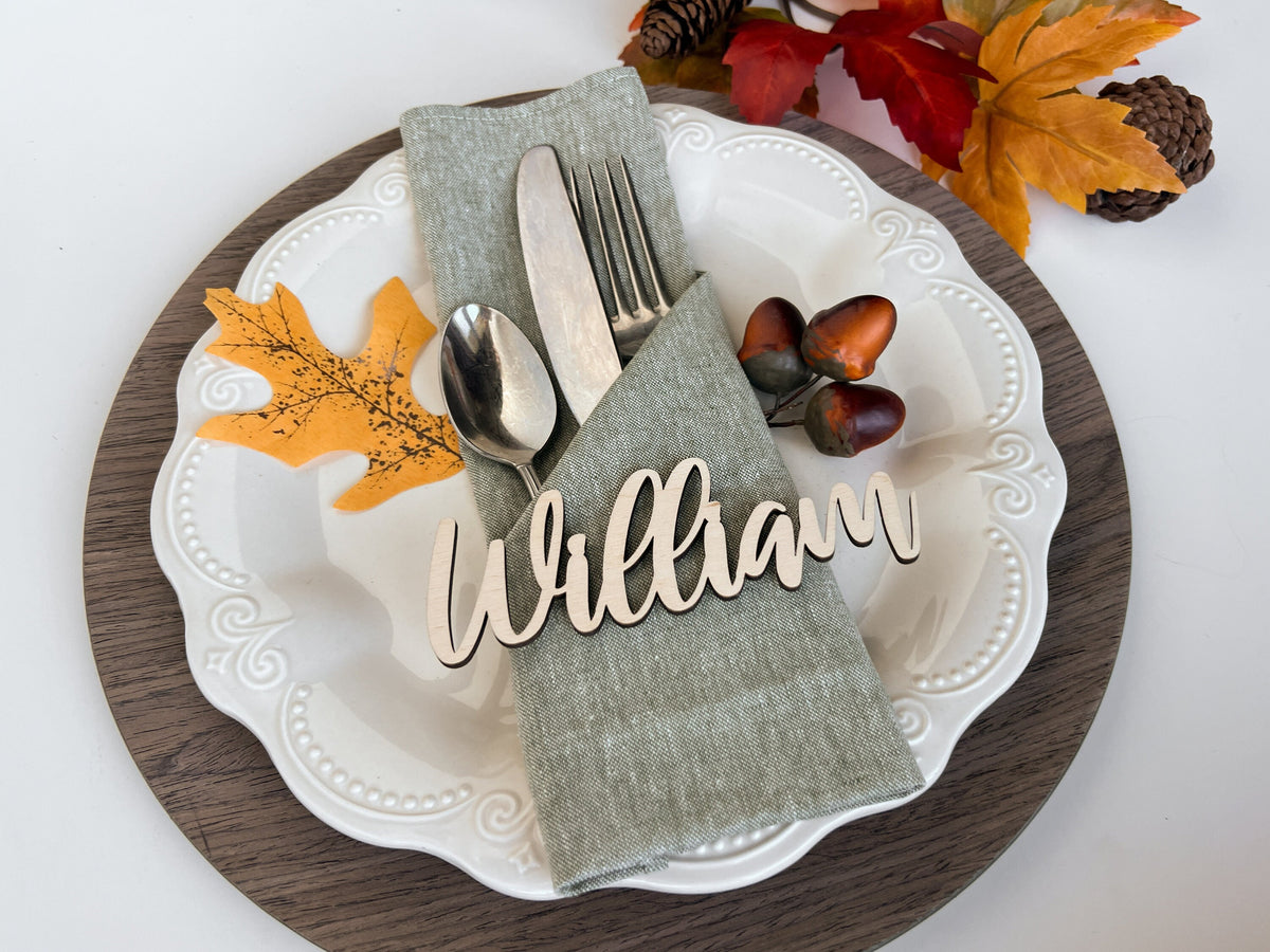 Extra Thanksgiving Name Tag
