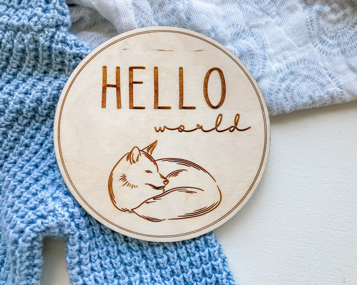 Woodland Animals Milestones Markers – photo 2