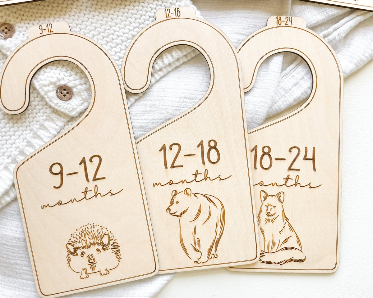 Woodland Animals Baby Closet Dividers – photo 4