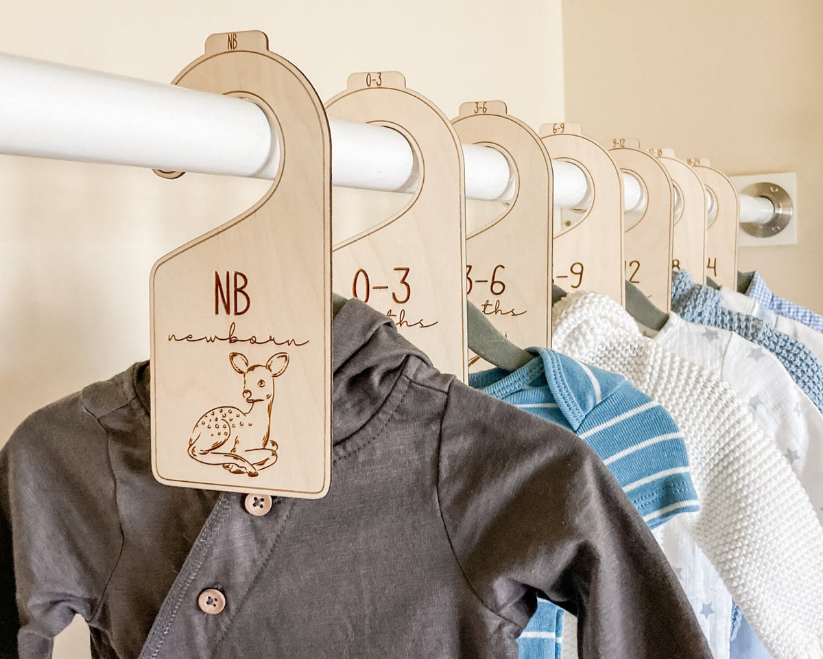 Woodland Animals Baby Closet Dividers – photo 3