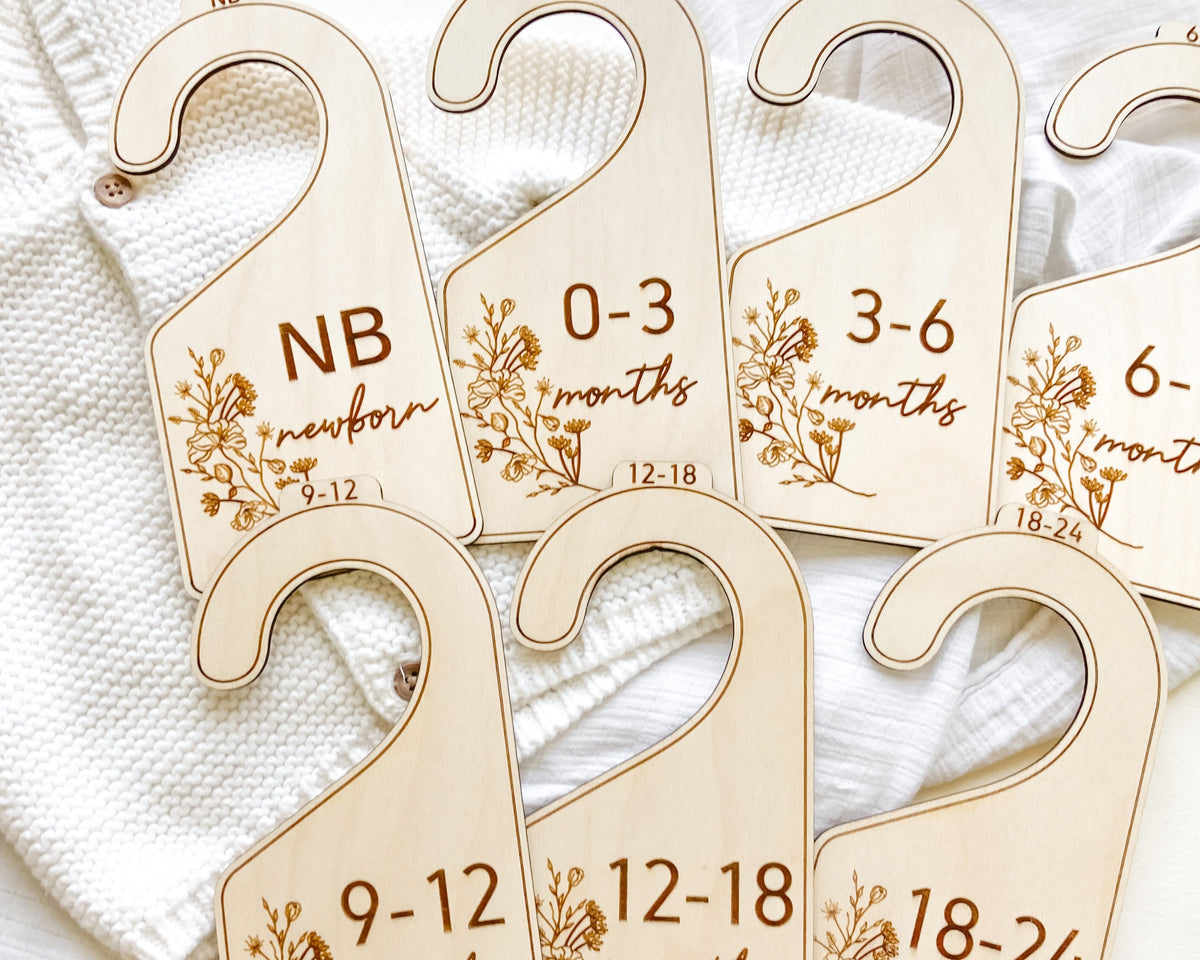 Wildflower Baby Girls Closet Dividers – photo 4