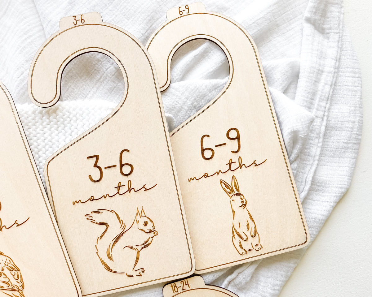 Woodland Animals Baby Closet Dividers – photo 5