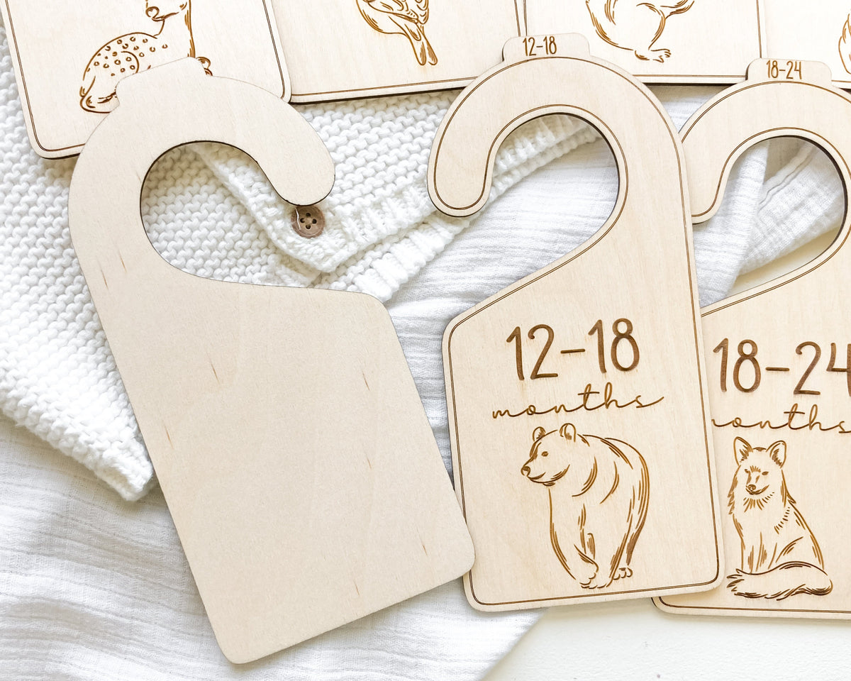 Woodland Animals Baby Closet Dividers – photo 7