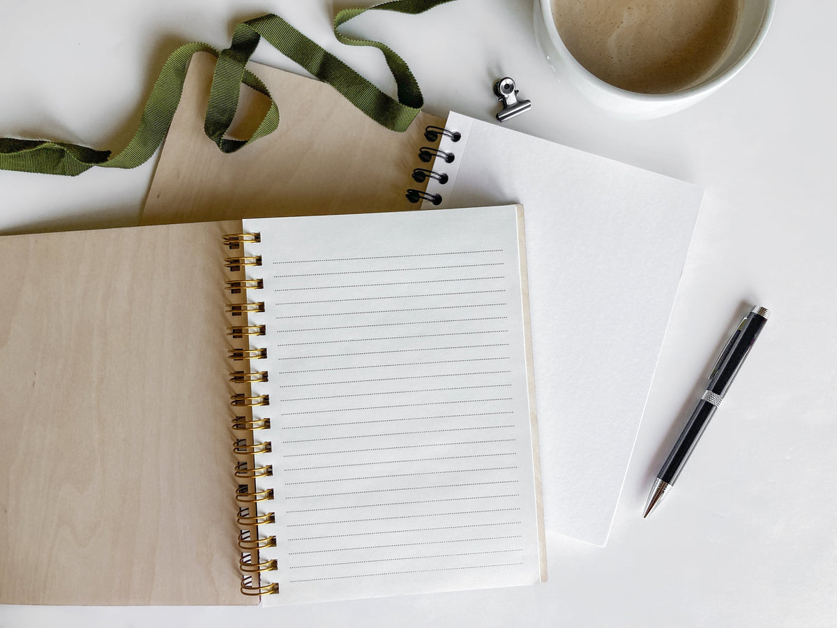 Personalized Floral Notebook – photo 3