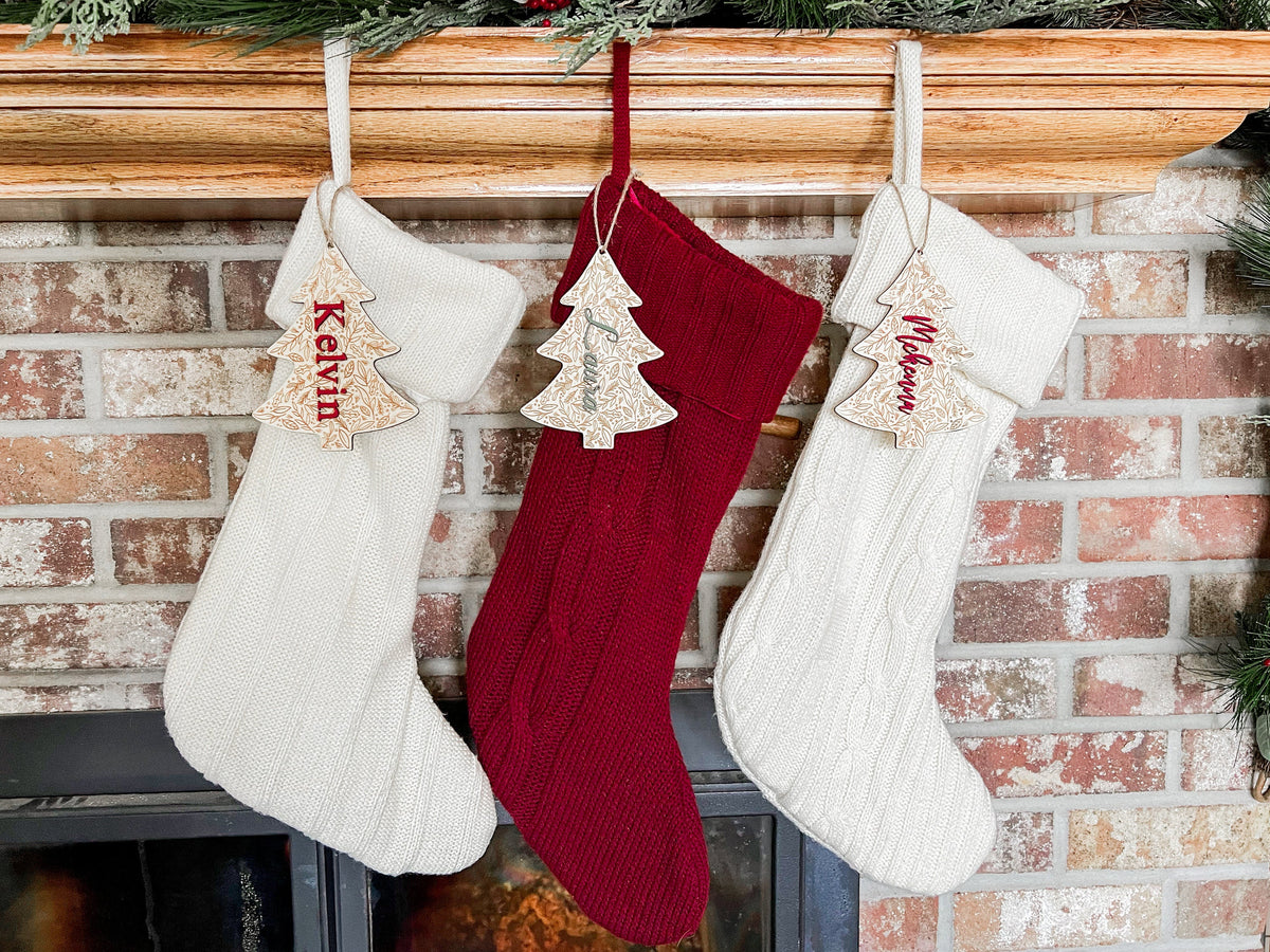 Christmas Stocking Name Tag Custom – photo 7