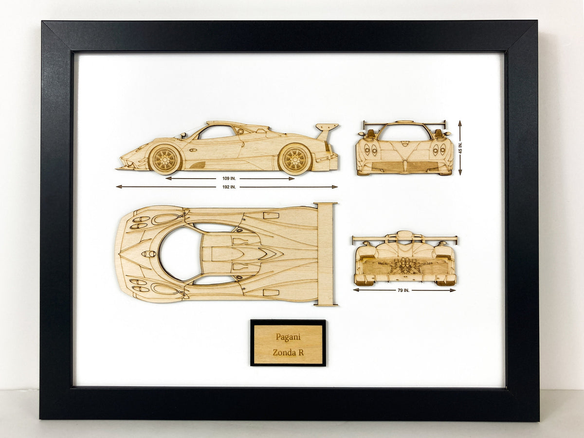 Pagani Zonda R Spec Sign
