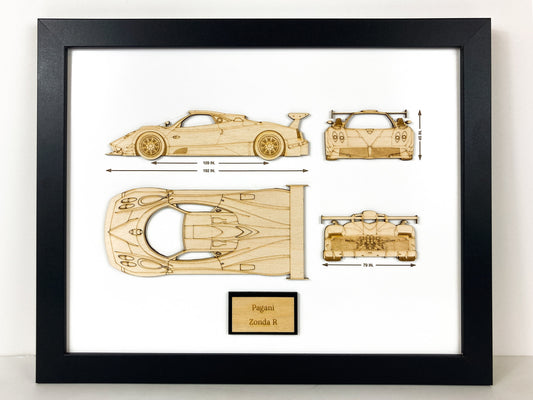 Pagani Zonda R Spec Sign
