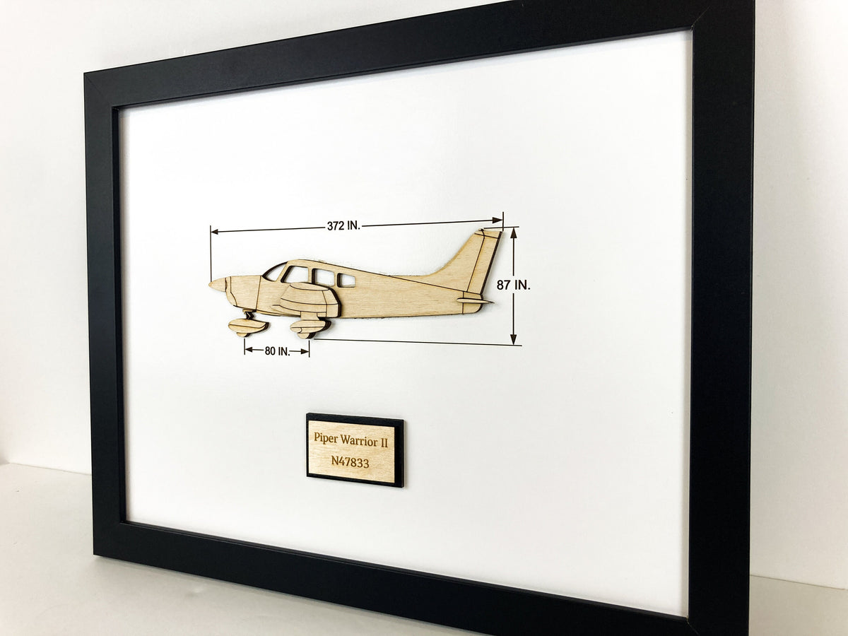 Piper Warrior II Specs Sign – photo 2