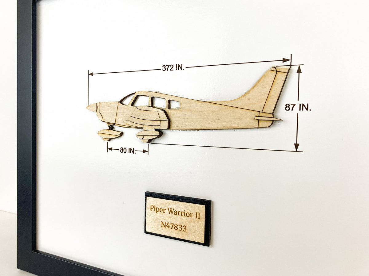 Piper Warrior II Specs Sign – photo 3
