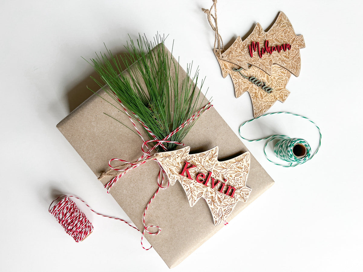 Christmas Stocking Name Tag Custom – photo 2