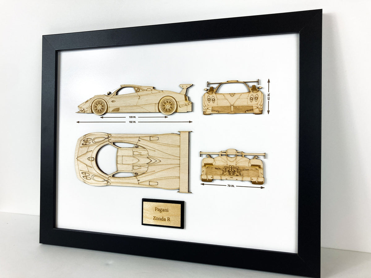 Pagani Zonda R Spec Sign – photo 2