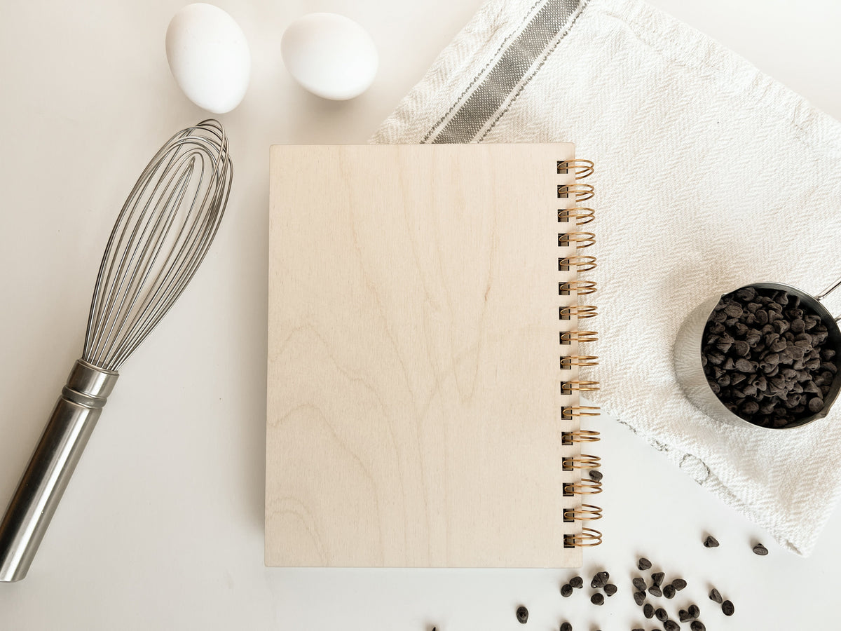 Recipe Book Wood Notebook – photo 6