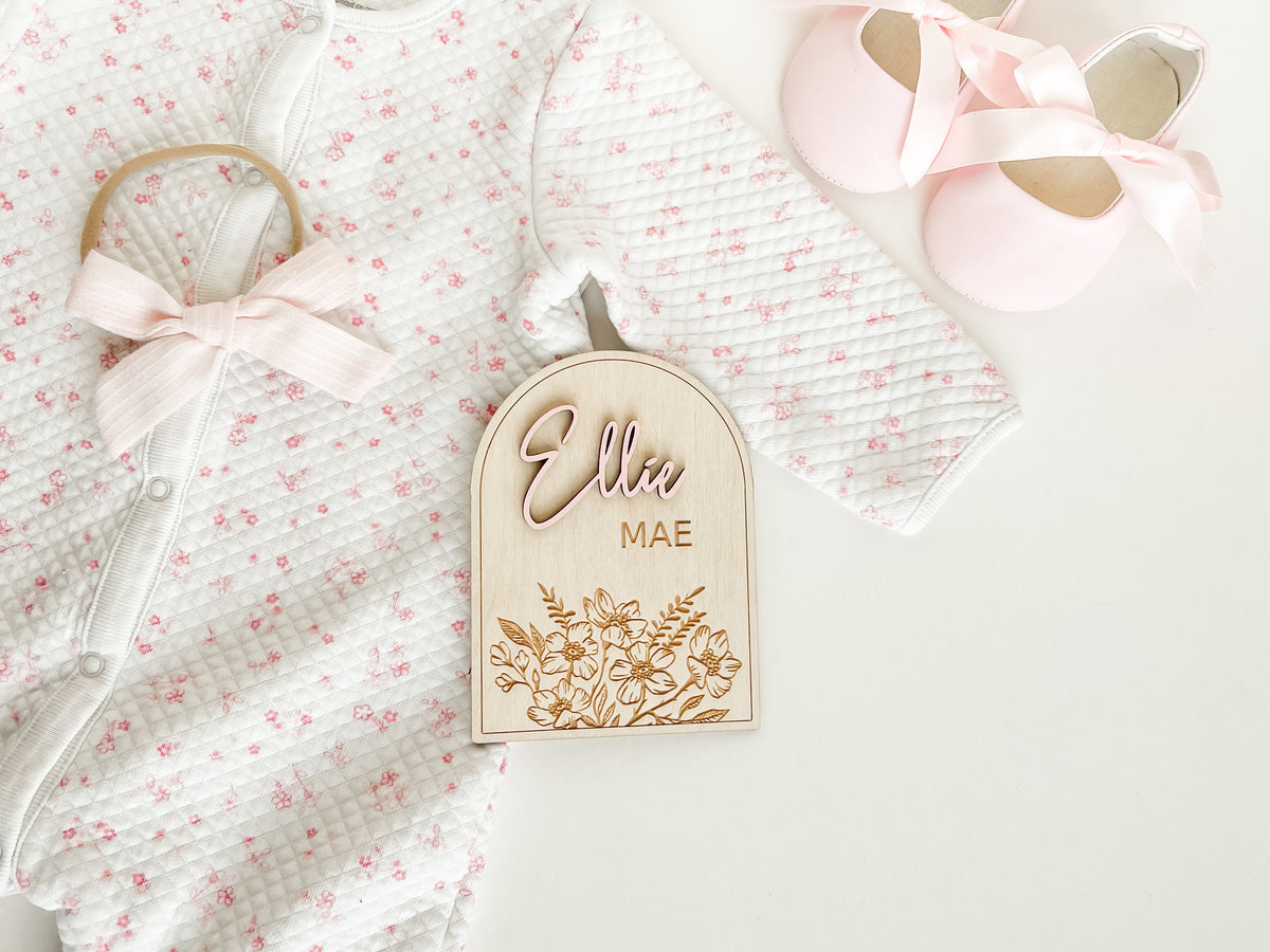 Floral Baby Monthly Milestone Markers – photo 2