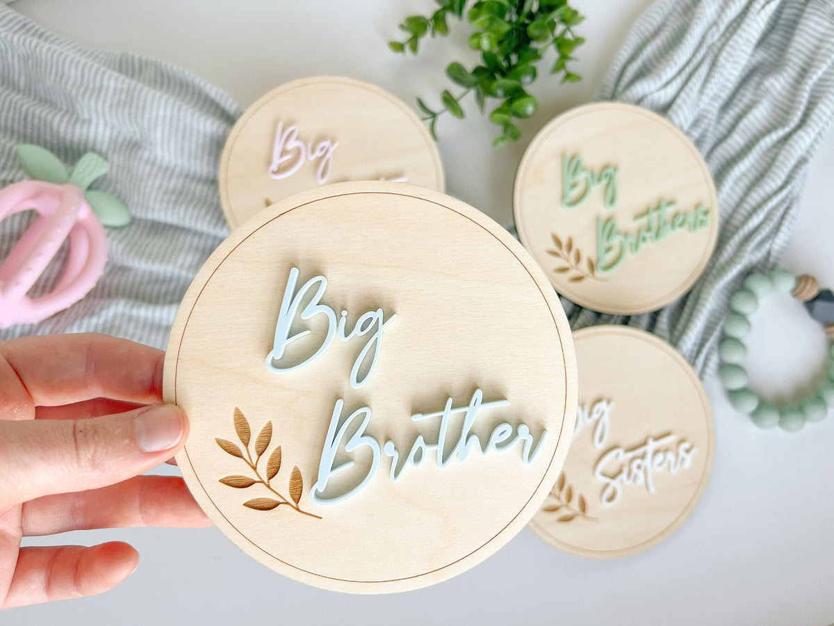 Pregnancy Announcement Photo Prop for Sibling – photo 4
