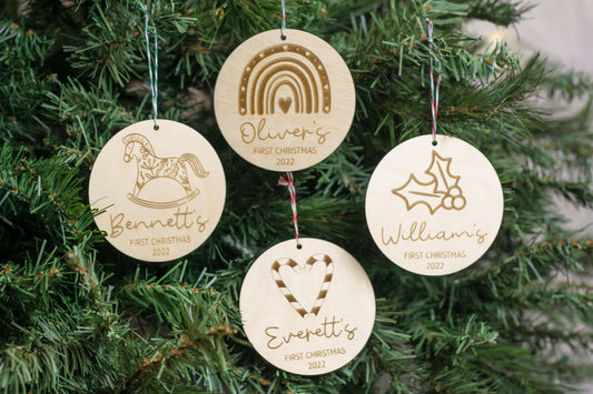 Personalized Baby Ornament