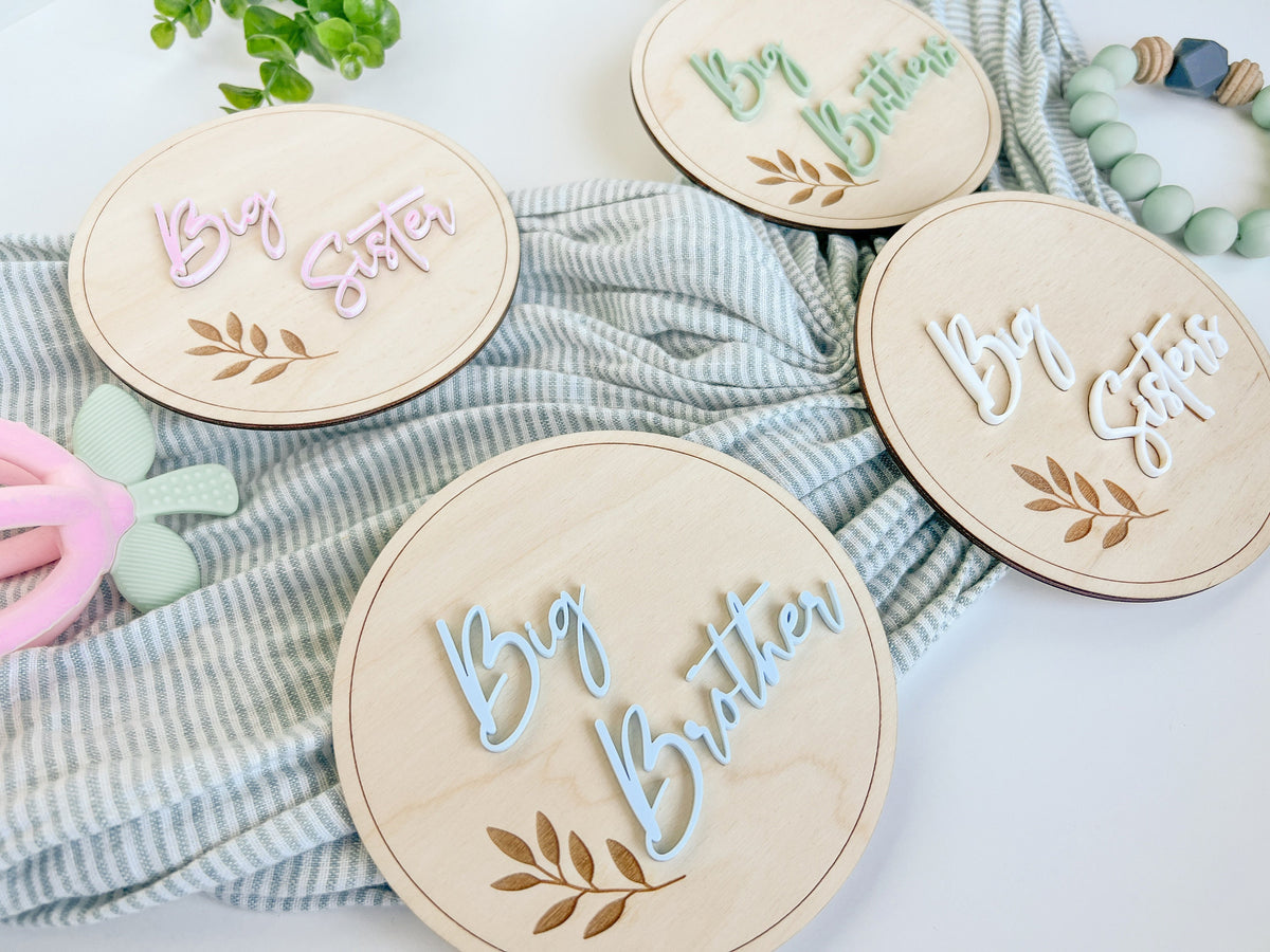 Pregnancy Announcement Photo Prop for Sibling – photo 2