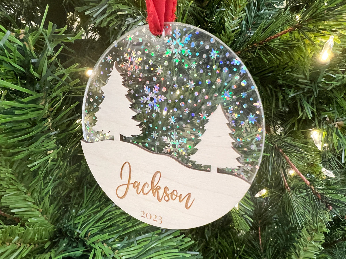 Personalized Kids Christmas Ornament – photo 2